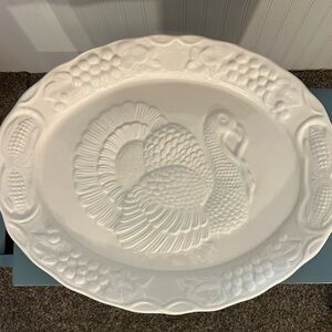 Large vintage turkey platter